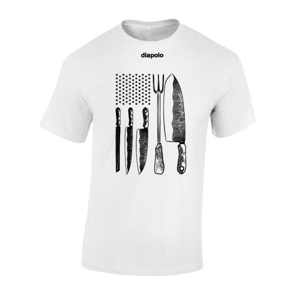 Herren T-shirt-Chef knife