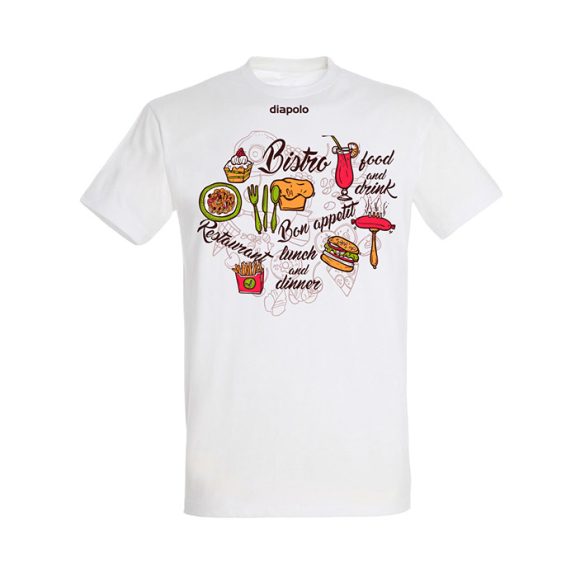 Herren T-shirt-Bon appetit