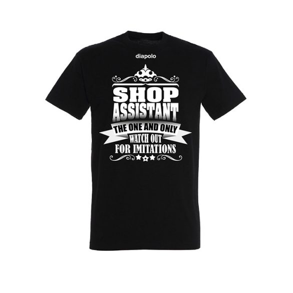 Herren T-shirt-Shop Assistant