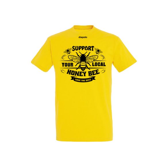 Men's T-shirt - DESIGN HONEY BEE 