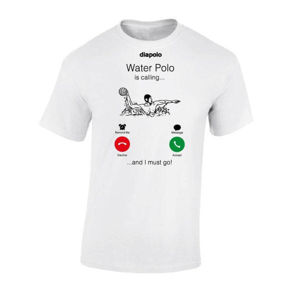 Herren T-shirt-Water Polo is Calling 