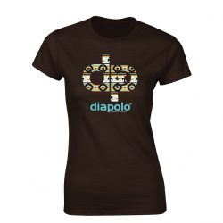 Damen T-shirt-Geometric Design