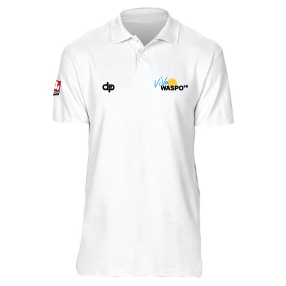 Waspo Hannover-Poloshirt-weiss