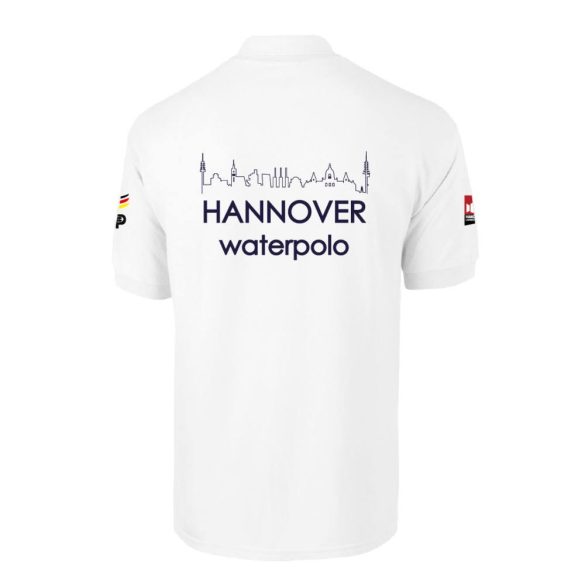 Waspo Hannover-Poloshirt-weiss