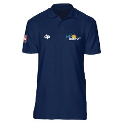 Waspo Hannover-Poloshirt-dunkelbalu
