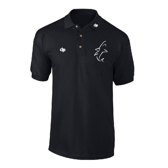 WHITE SHARKS HANNOVER - Poloshirt - Black