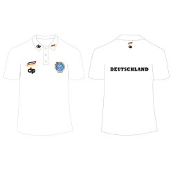   German National Water Polo Team - Men's Polo Shirt - White