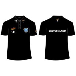   German National Water Polo Team - Men's Polo Shirt - Black