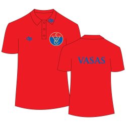 Vasas-Poloshirt-rot