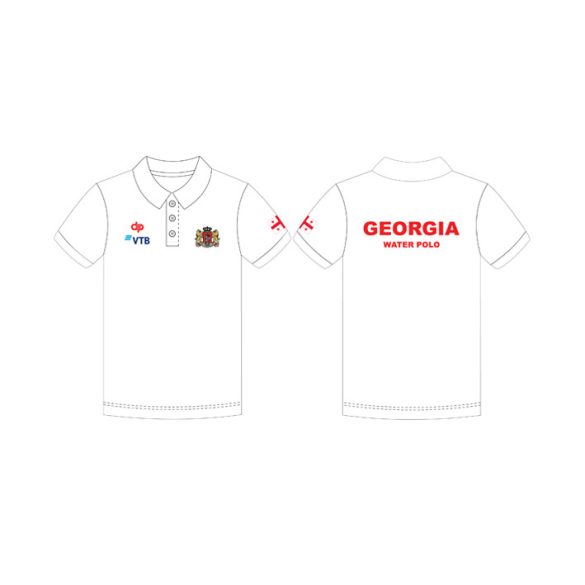 Georgia-Polo shirt-weiss