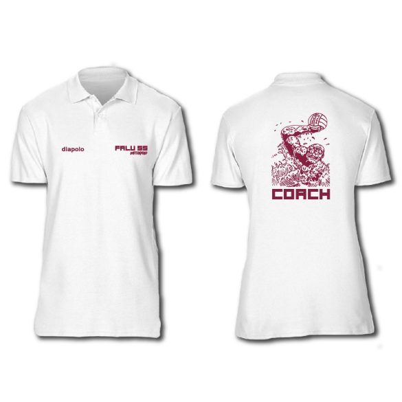 COACH POLO-SHIRT WHITE