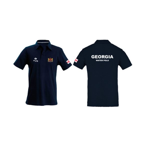 Georgia-Polo shirt-navy blau