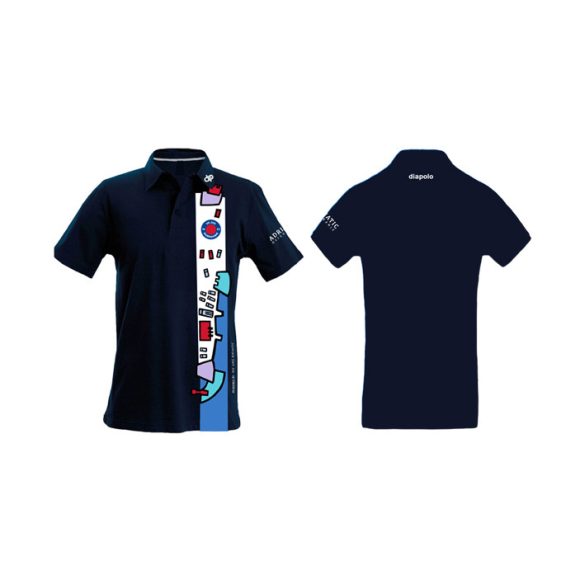 Jug Dubrovnik-Polo-Shirt Unisex-navy blau
