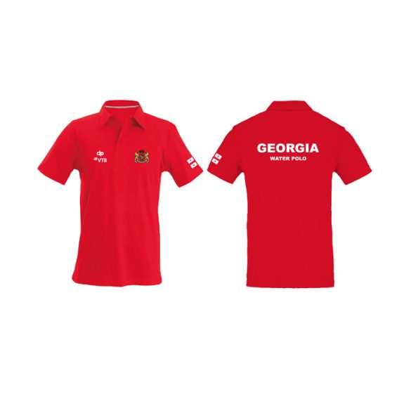 Georgia-Polo shirt red