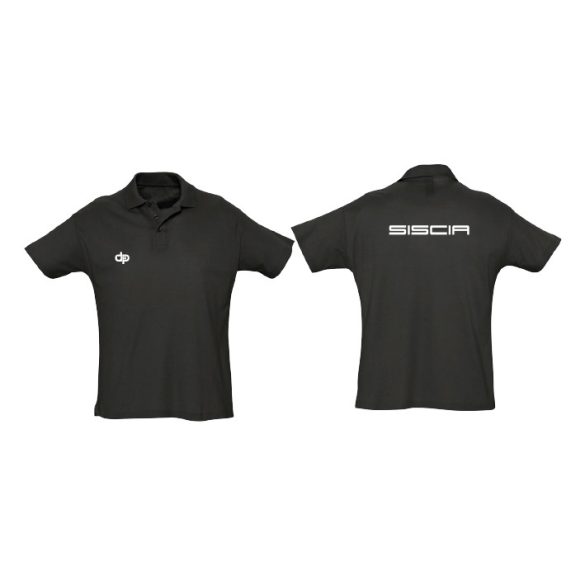 Water polo Club Siscia - "Premium" Unisex Polo-shirt black