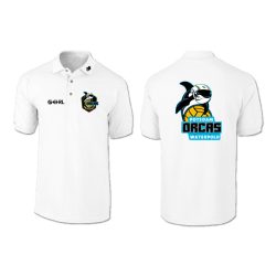ORCAS-Polo shirt Super Premium-weiss