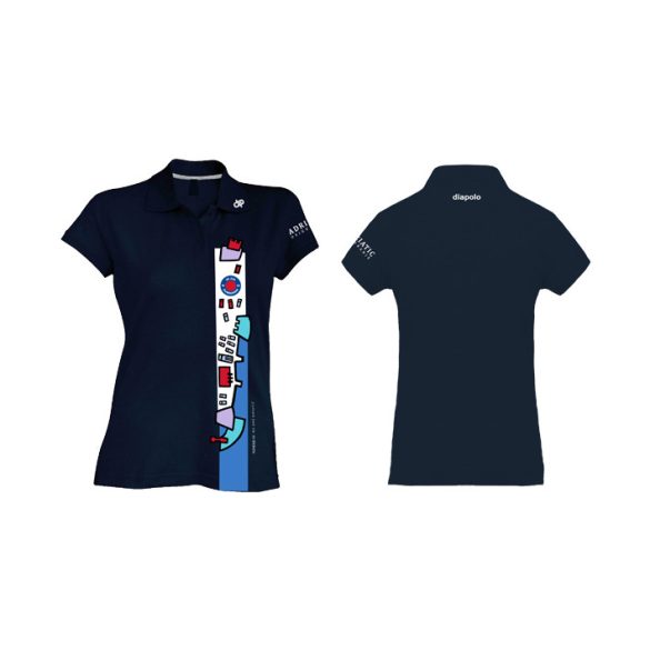 Jug Dubrovnik-Polo-Shirt Damen-navy blau