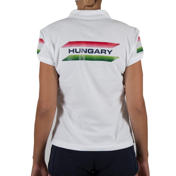Ungarische Wasserball-Nationalmannschaft-T-Shirt-weiss