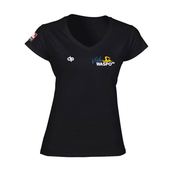 WASPO 98-Damen T-shirt-schwarz