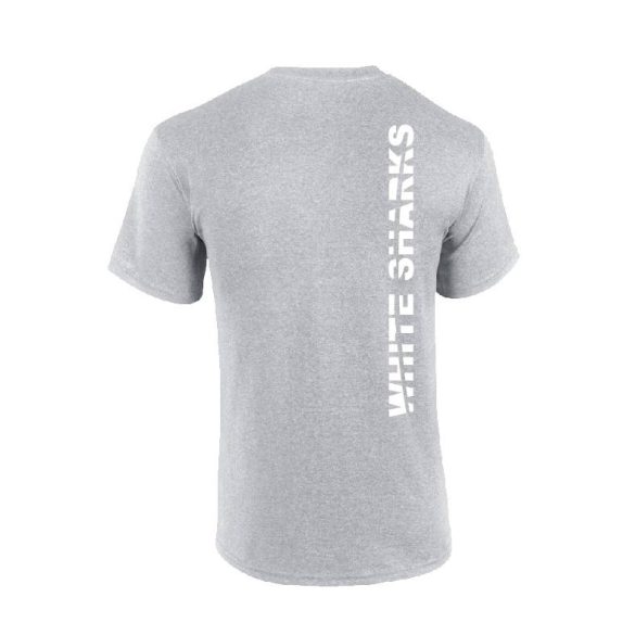 White Sharks-Herren T-shirt-grau