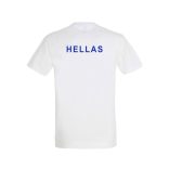 Griechische Wasserball Nationalmannschaft-T-Shirt-weiss