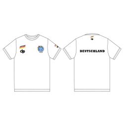 Deutsche Herren Wasserball Nationalmannschaft-T-shirt-weiss