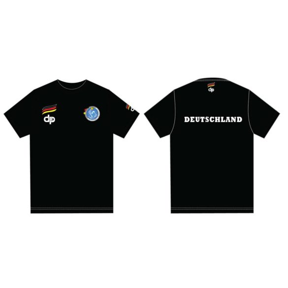 Deutsche Herren Wasserball Nationalmannschaft-Herren T-shirt-schwarz