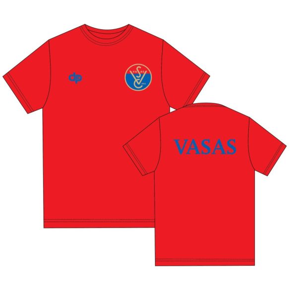 Vasas-Poloshirt-rot