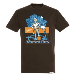 Men's T-shirt-Street Basketball