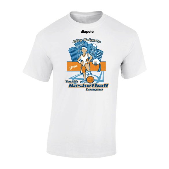 Herren T-shirt-Street Basketball