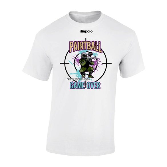 Herren T-Shirt-Paintball