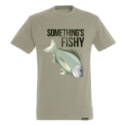 Herren T-Shirt-Something's Fishy