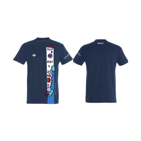 Jug Dubrovnik-"Premium" Unisex T-Shirt-navy blau