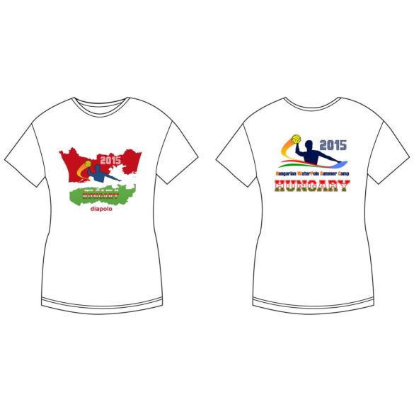 Damen T-shirt-DiapoloMania HUN flag HWPSC
