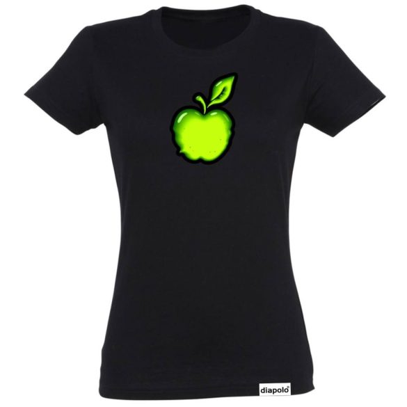 Damen T-Shirt-Apple