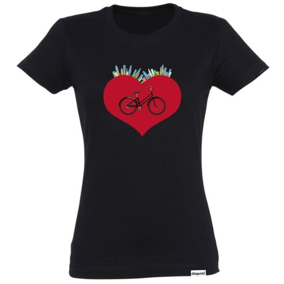 Damen T-Shirt-Bicycle