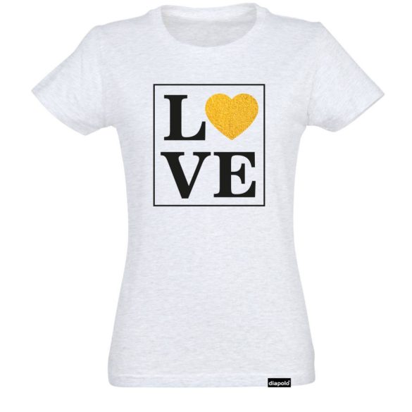 Damen T-Shirt-Love Heart