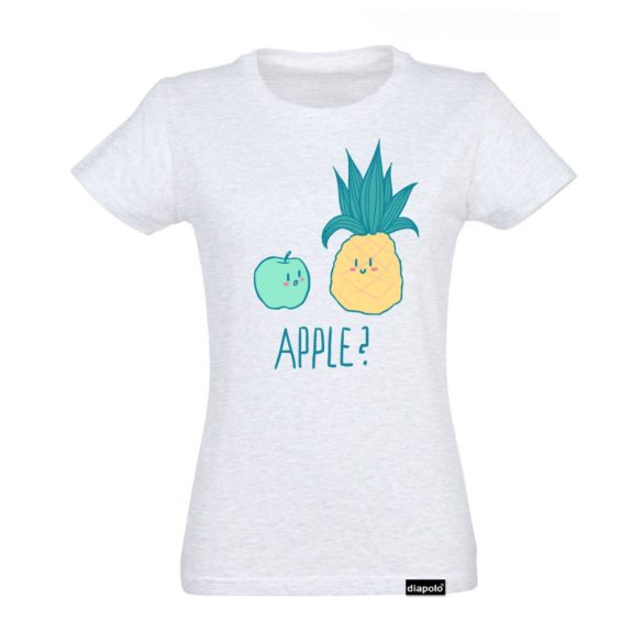 Damen T-Shirt-Apple