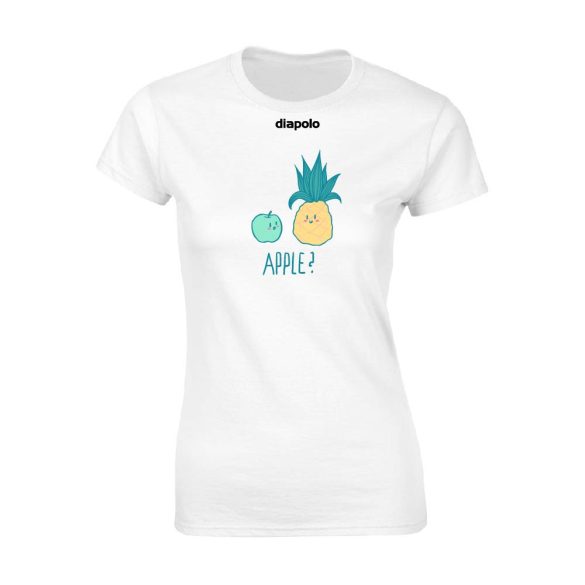 Damen T-Shirt-Apple
