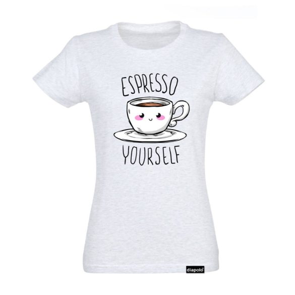 Damen T-Shirt-Espresso Yourself