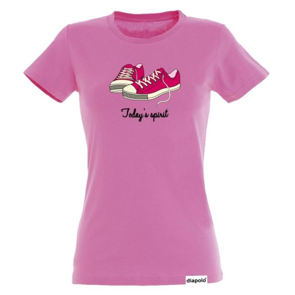 Damen T-Shirt-Today's Spirit-pink