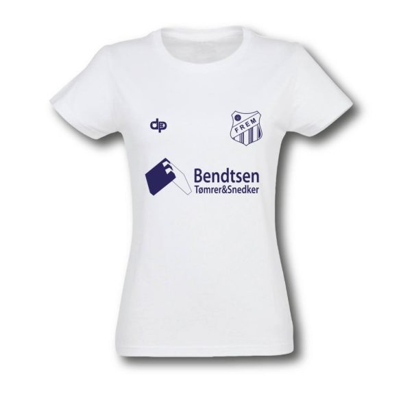 Frem-Damen T-shirt-weiss