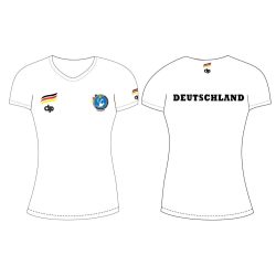   Deutsche Damen Wasserball Nationalmannschaft-Damen T-shirt-weiss
