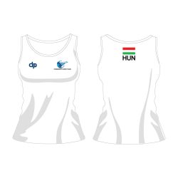 Unterhemd-Ungarische Damen Auswahl-weiss