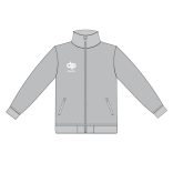 Damen Windjacke-hellgrau