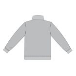 Damen Windjacke-hellgrau