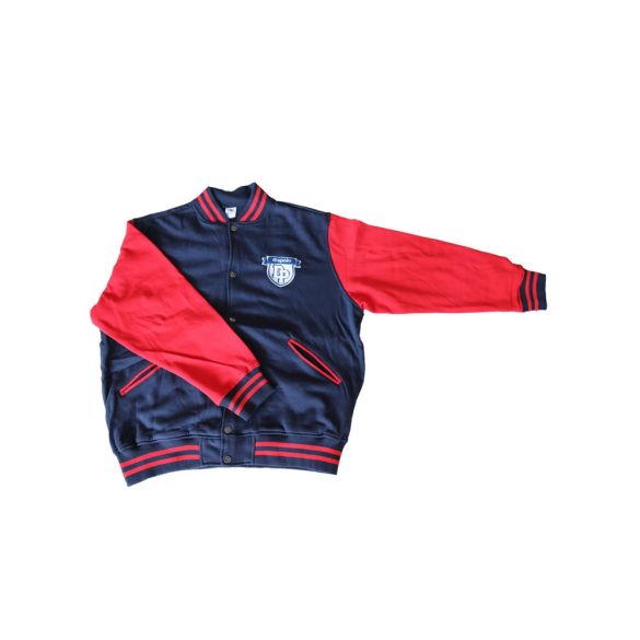 Kansas baseballjacke-navy blau/rot