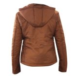 Women's winter jacket - Brown
