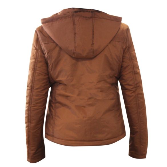 Women's winter jacket - Brown