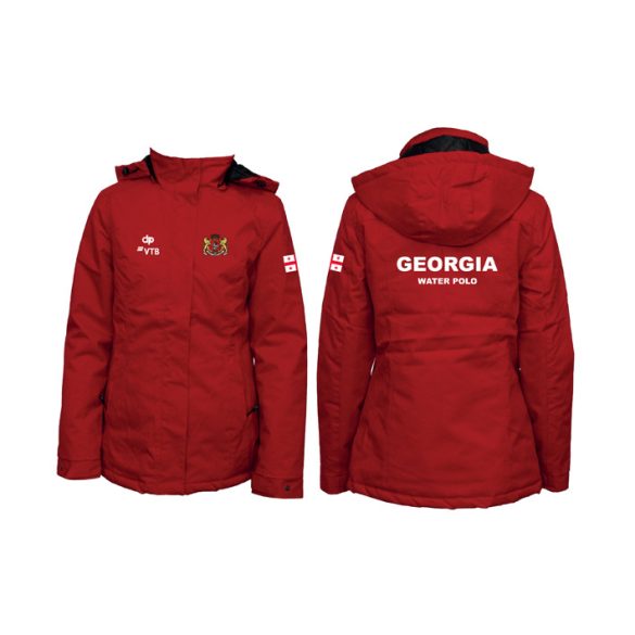 Georgia-Winter coat red